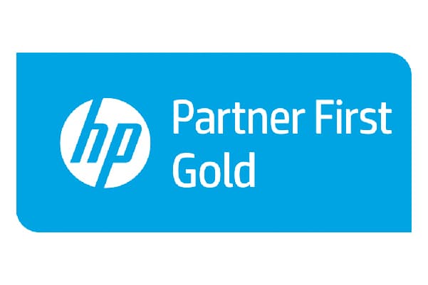 HP Partner First Gold. At BrunNet we value our partnerships to drive success.