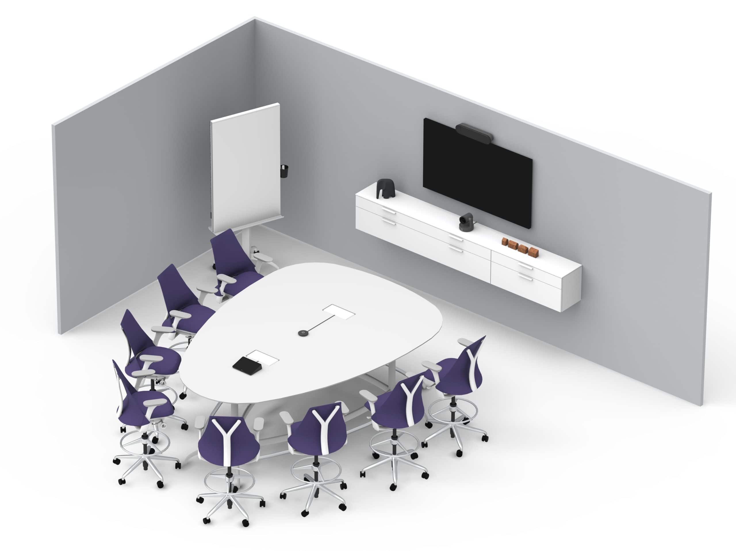 It's easy to deploy Microsoft Teams Rooms throughout the workplace.